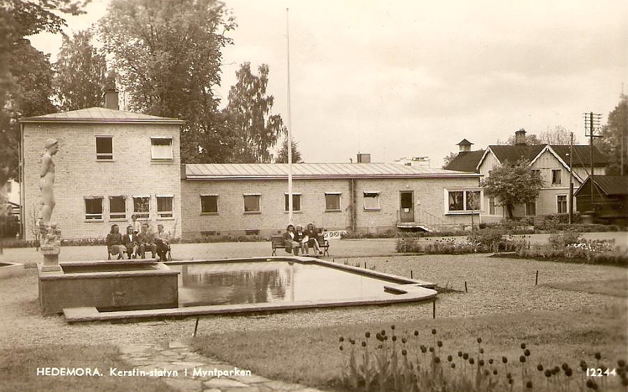 Hedemora, Kerstin Statyn i Myntparken 1952