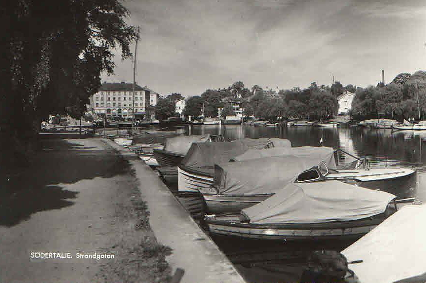 Södertälje Strandgatan 1965