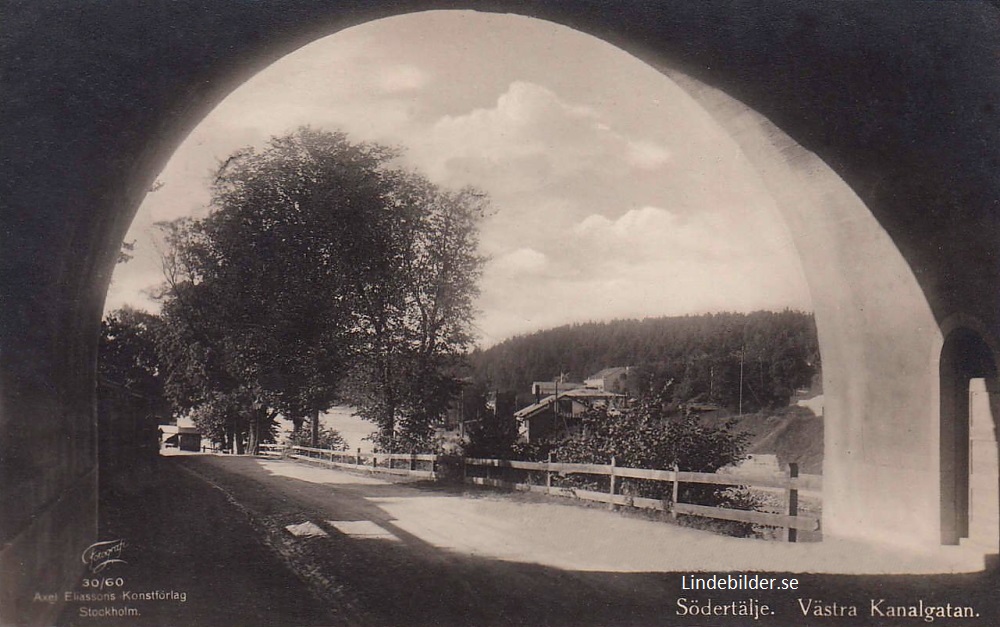 Södertälje, Västra Kanalgatan