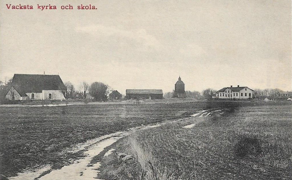 Södertälje, Vacksta Kyrka och Skola