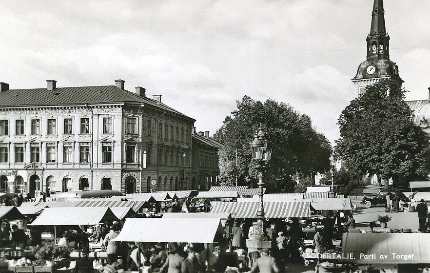 Södertälje, Parti av Torget