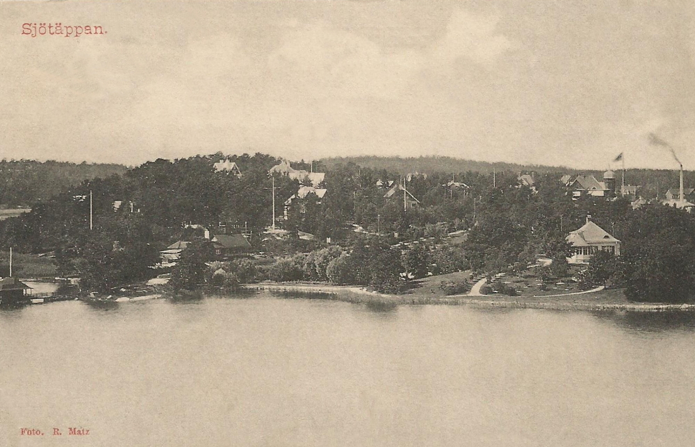Saltsjöbaden, Sjötäppan 1922