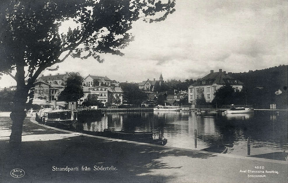 Strandparti från Södertelje