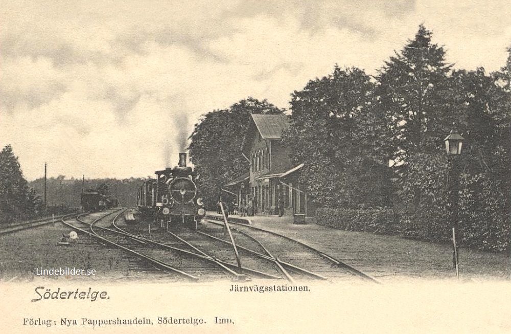 Södertelge, Järnvägsstationen