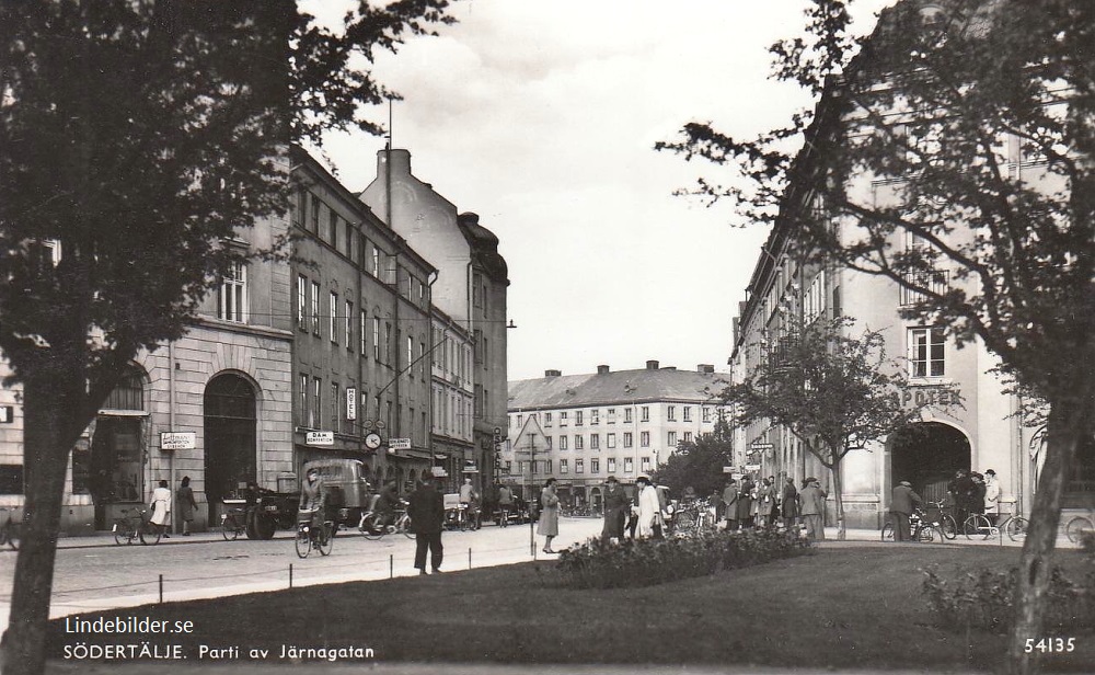 Södertelje, Parti av Järnagatan 1947