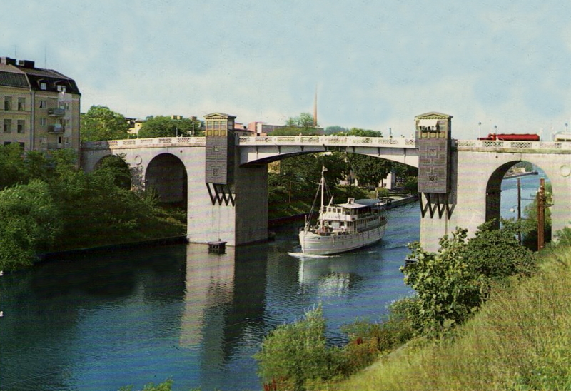 Södertälje, Klaffbron 1962