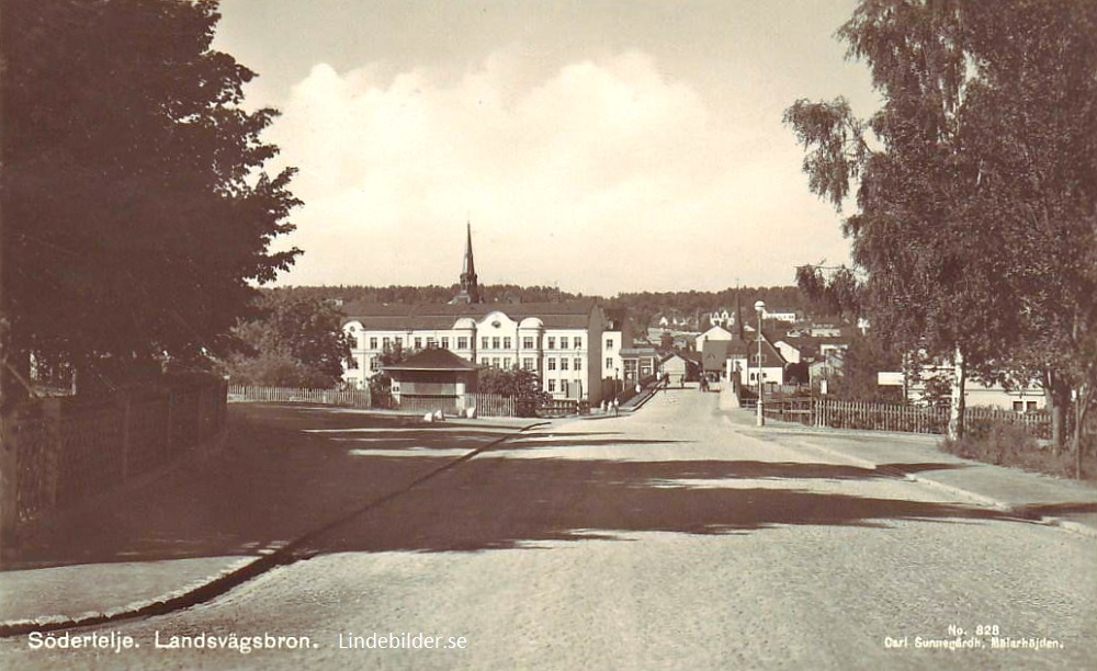 Södertelje. Landsvägsbron.