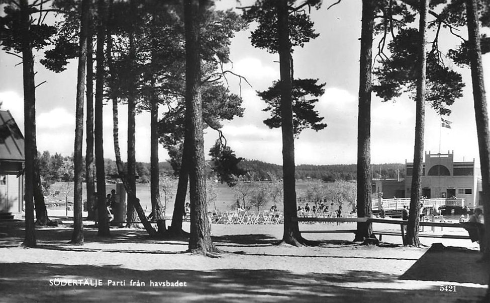 Södertälje, Parti från Havsbadet 1955