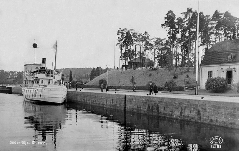 Södertälje, Slussen