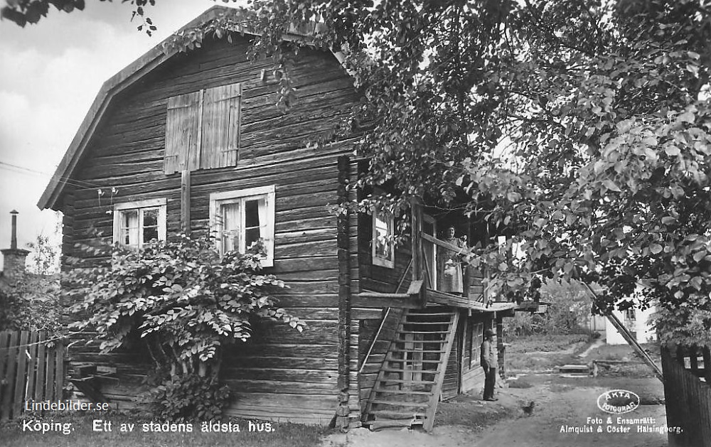 Köping. Ett av stadens äldsta hus