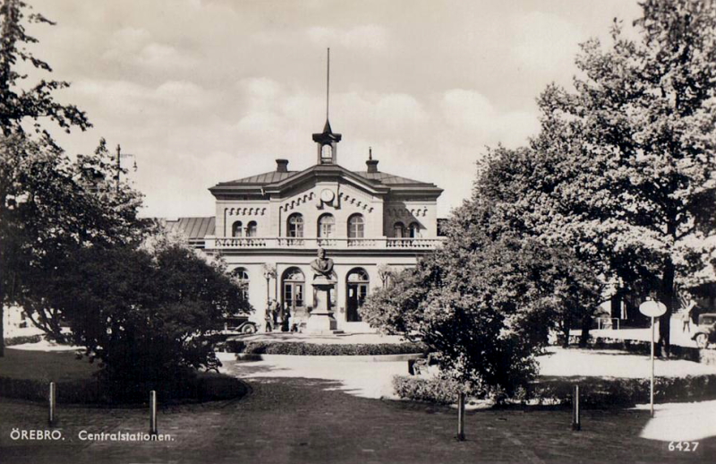 Örebro Centralstationen 1934