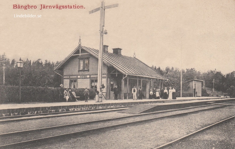 Kopparberg, Bångbro Järnvägsstation