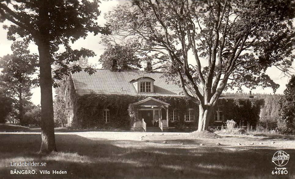 BÅNGBRO. Villa Heden