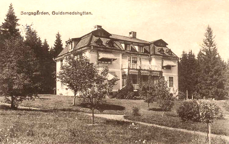 Guldsmedshyttan Bergsgården 1923