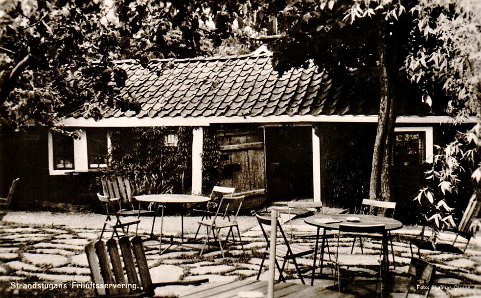 Nora, Strandstugans Friluftsservering 1964