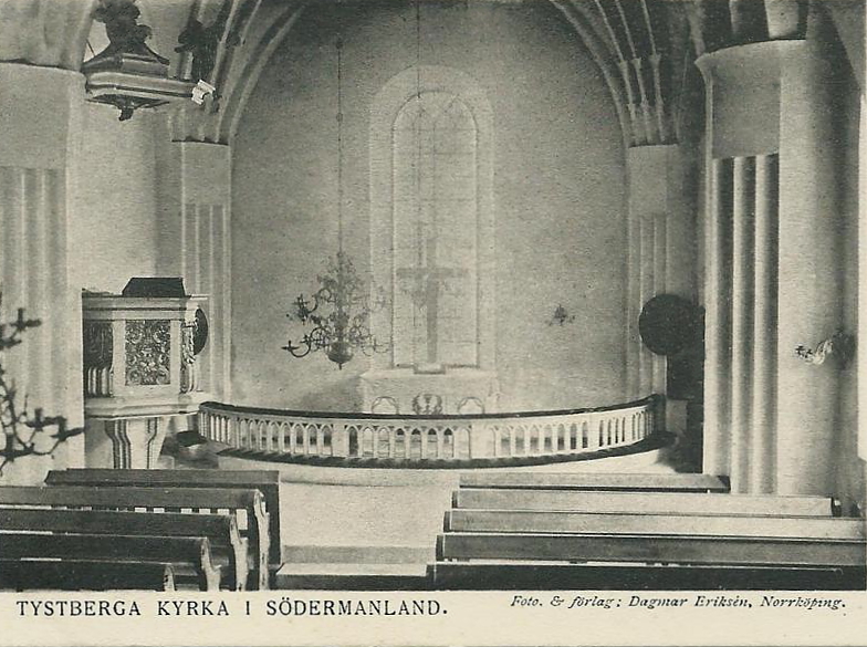 Tystberga Kyrka i Södermanland, Interiör