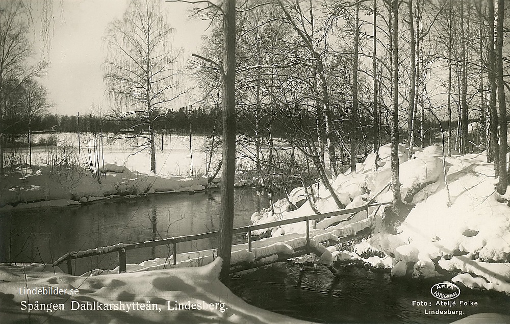 Lindesberg, Spången Dahlkarlhytteån