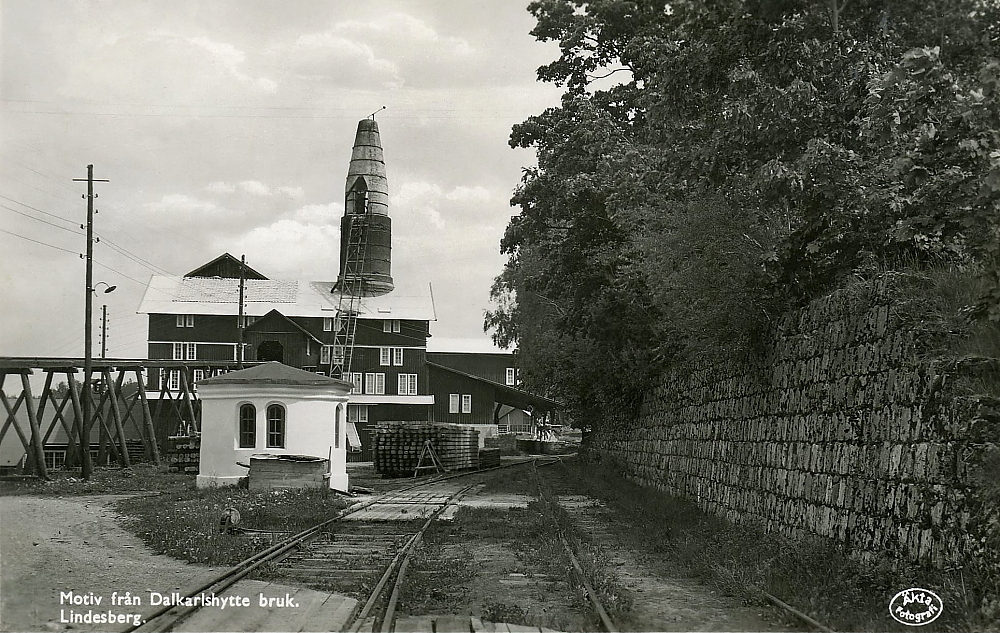 Lindesberg, Motiv från Dalkarshytte Bruk 1939