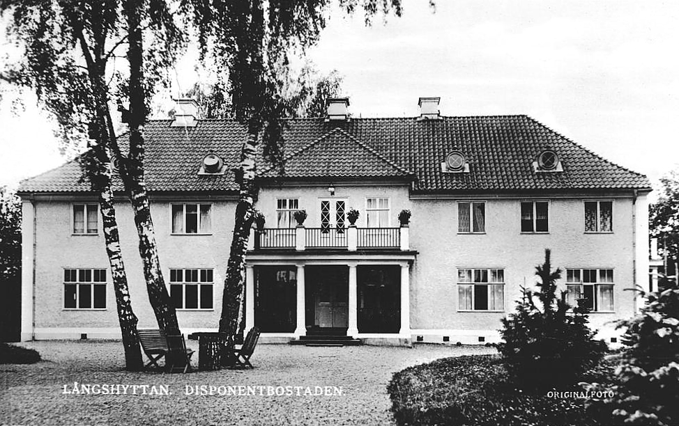 Hedemora, Långshyttan Disponentbostaden 1943