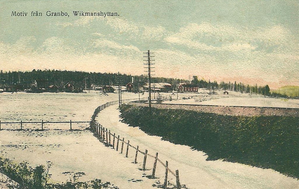 Hedemora, Motiv från Granbo, Wikmanshyttan