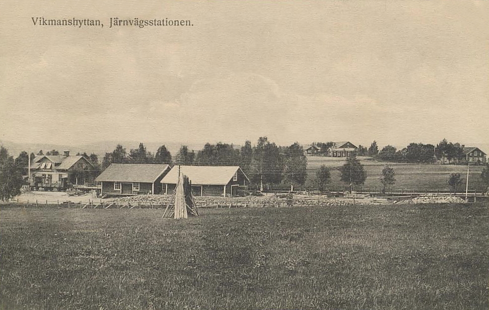 Hedemora, Vikmanshyttan Järnvägsstationen