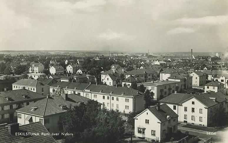 Eskilstuna, Parti över Nyfors