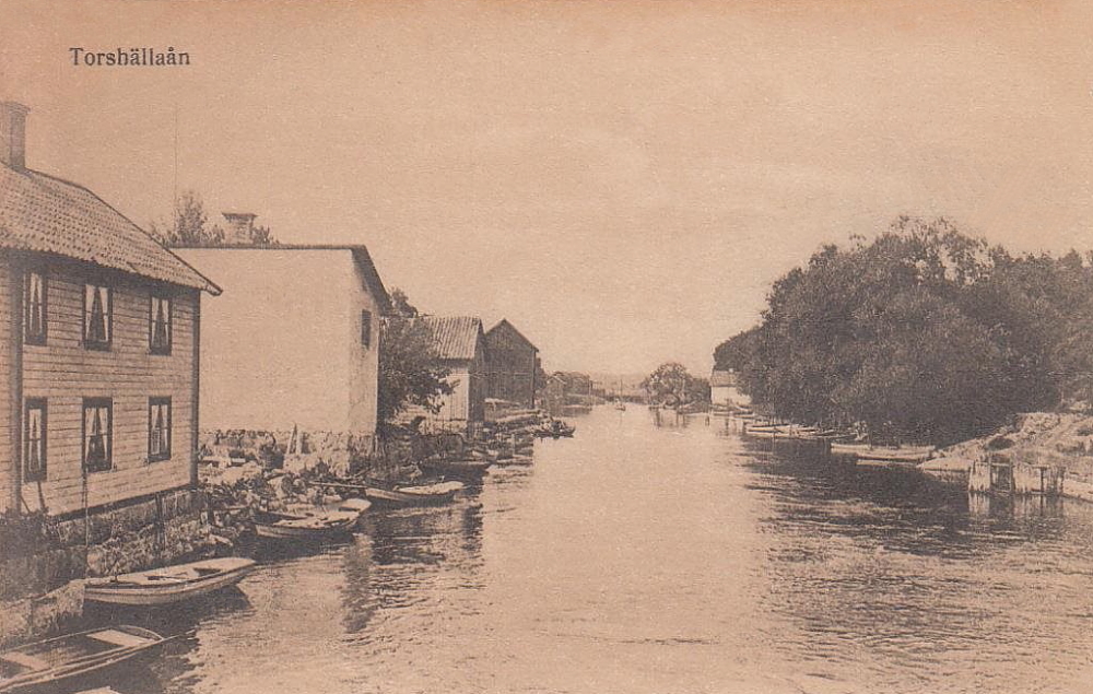 Eskilstuna Torshällaån 1919