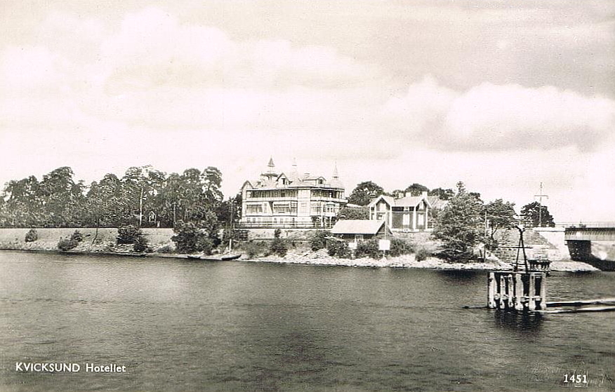 Eskilstuna, Kvicksund Hotellet 1944