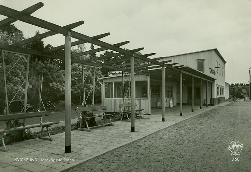 Eskilstuna, Kvicksund Järnvägsstationen