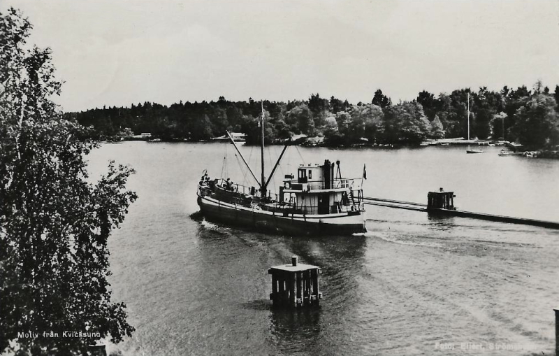 Eskilstuna, Motiv från Kvicksund 1950