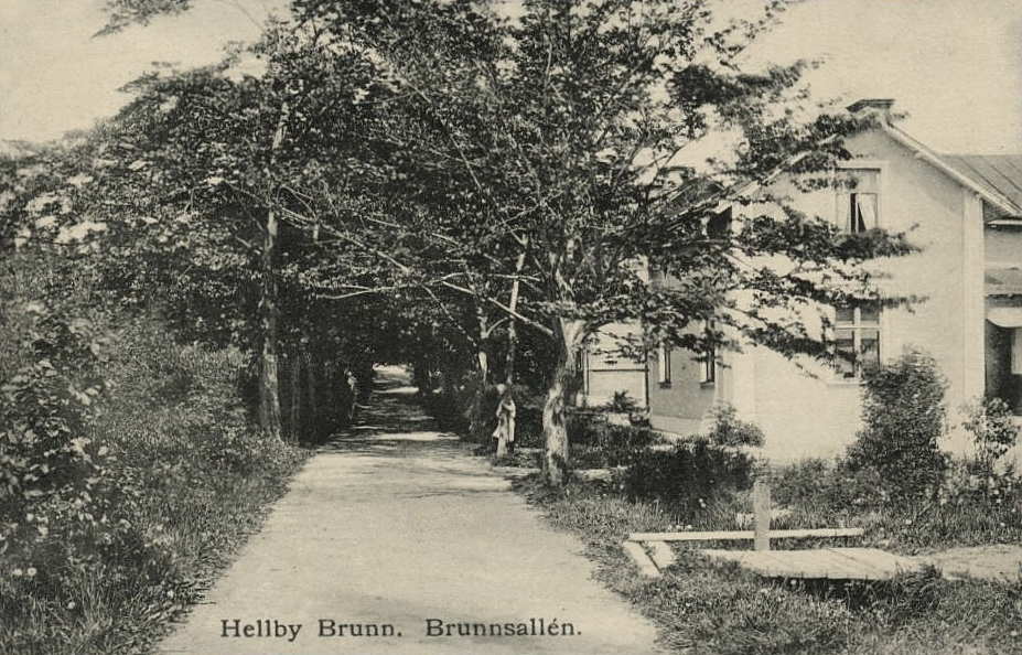 Eskilstuna, Hällby Brunn, Brunnsallen