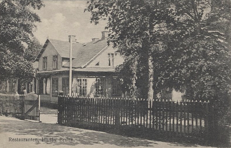 Eskilstuna, Hällby Brunn, Restauranten 1918