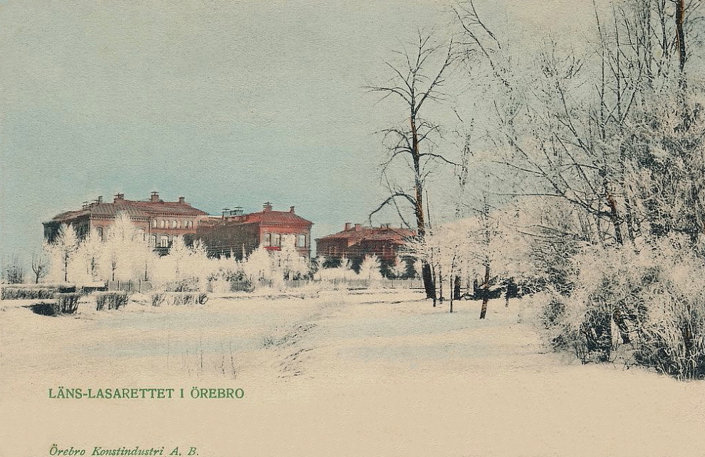 Läns-Lasarettet i Örebro 1905