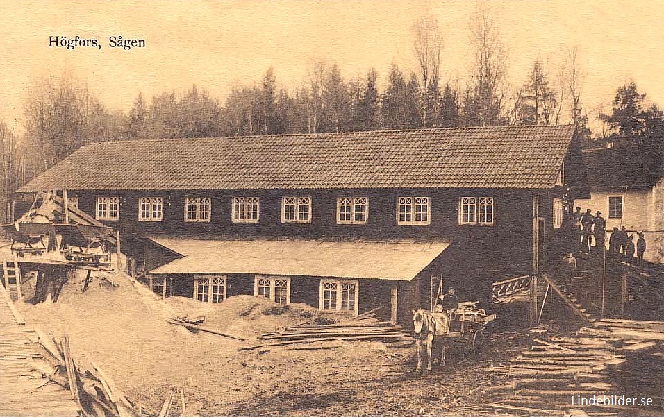 Högfors. Sågen