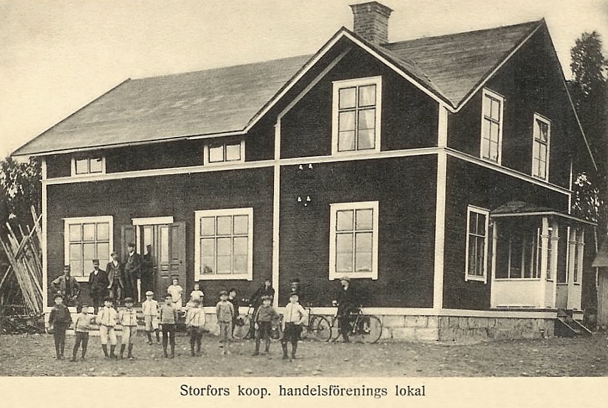 Storfors, Koop, Handelsföreningens Lokal 1915