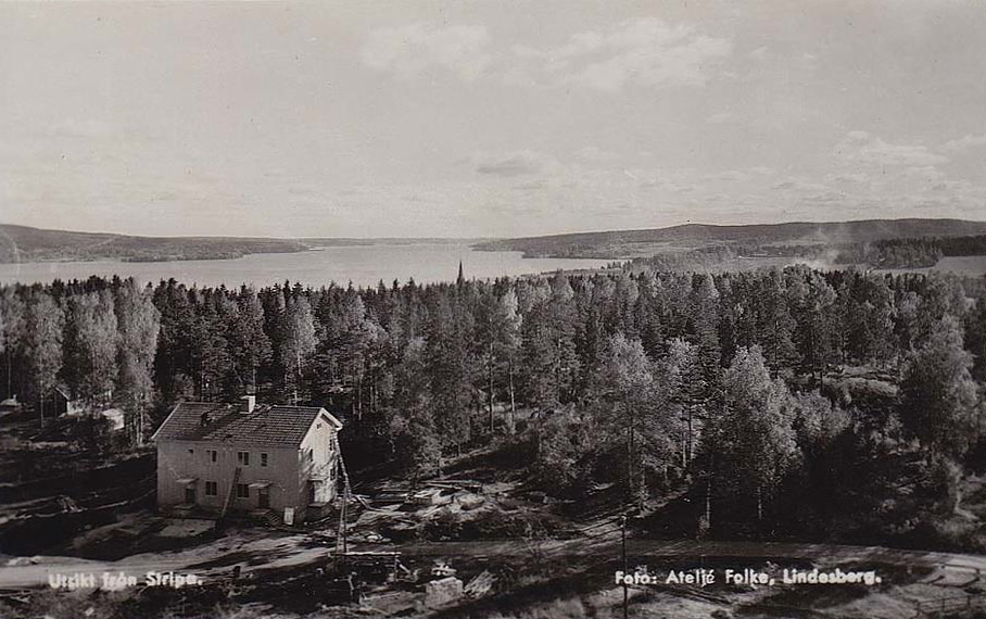 Guldsmedshyttan, Utsikt från Strípa