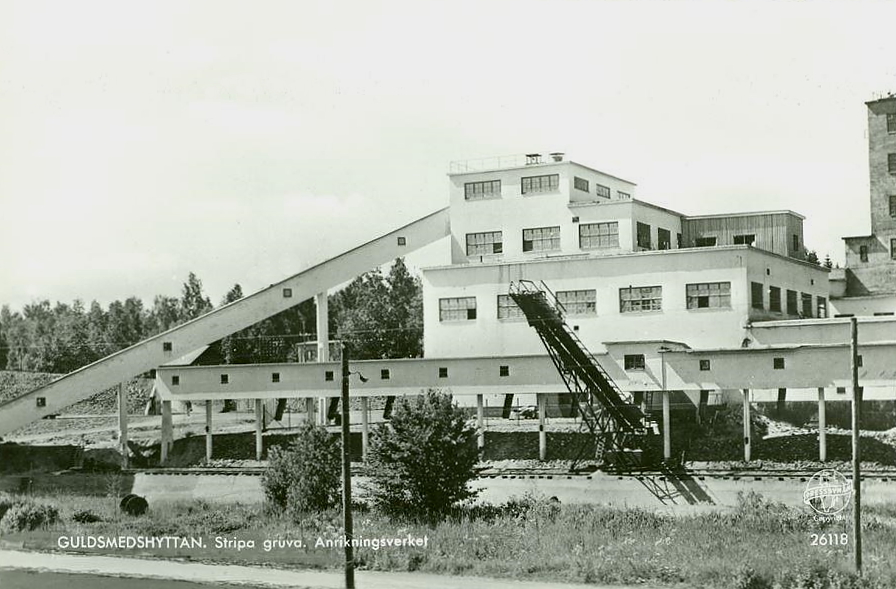 Guldsmedshyttan, Stripa Gruva Anriktningsverket