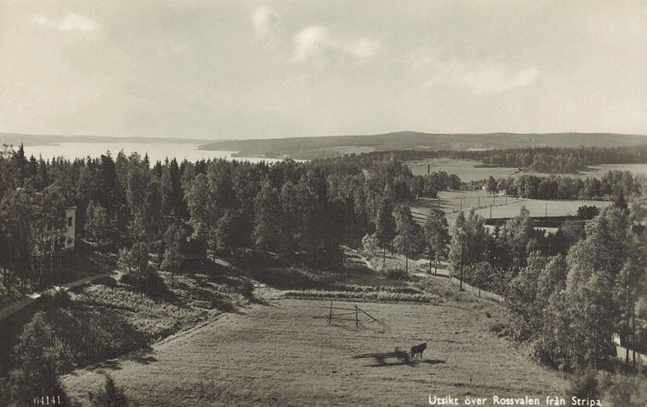 Utsiktö ver Råssvalen från Stripa