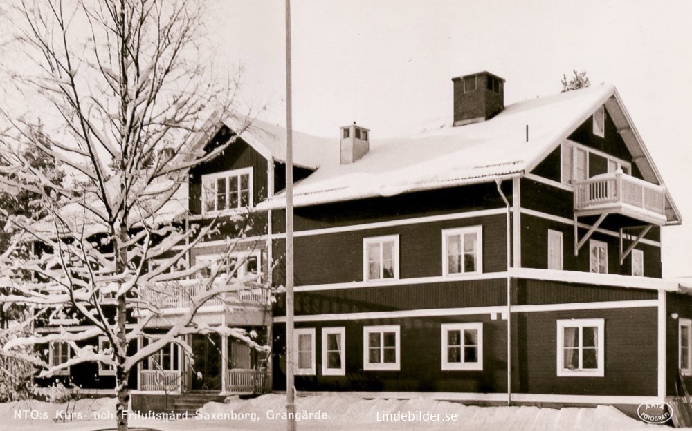 NTOs Kurs och Friluftsgård. Saxenborg.  Grangärde