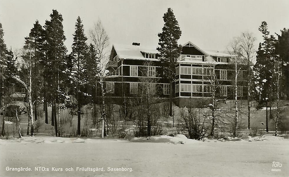 Ludvika, Grangärde, NTOs Kurs och Friluftsgård, Saxenborg