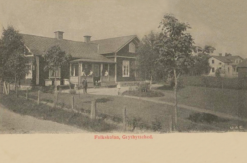 Hällefors, Folkskolan Grythyttehed
