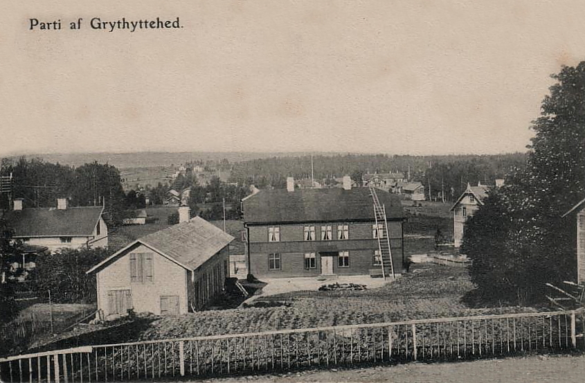 Hällefors, Parti af Grythyttehed 1907