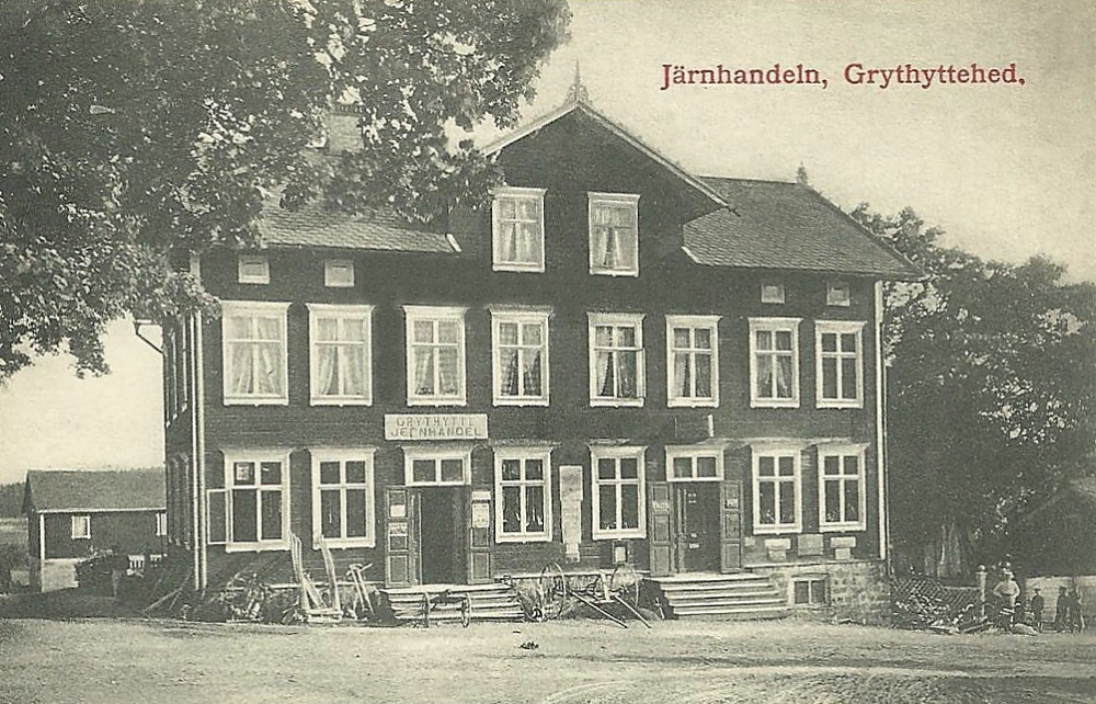 Hällefors, Grythyttehed Järnhandel