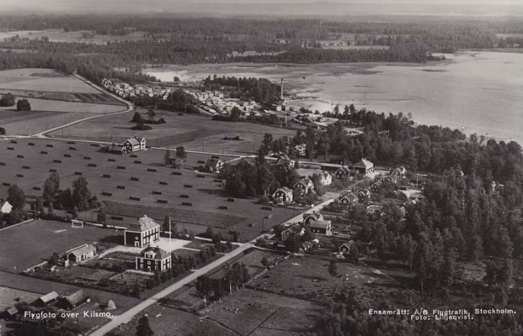 Örebro, Flygfoto över Kilsmo1930