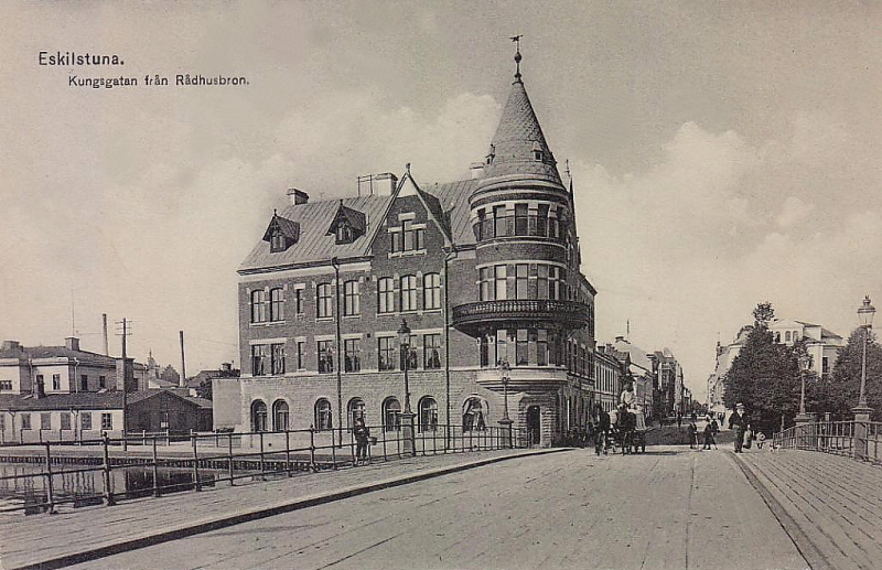 Eskilstuna, Kungsgatan från Rådhusbron