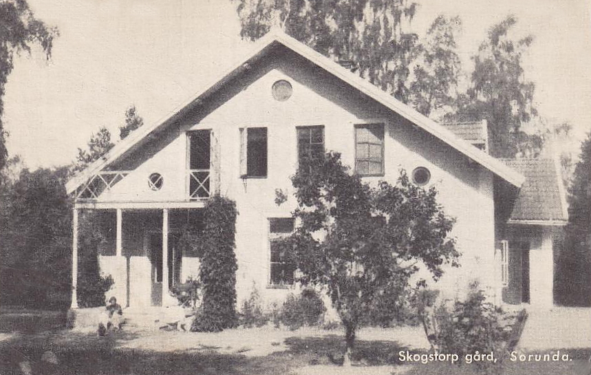 Eskilstuna, Skogstorp Gård, Sorunda 1934