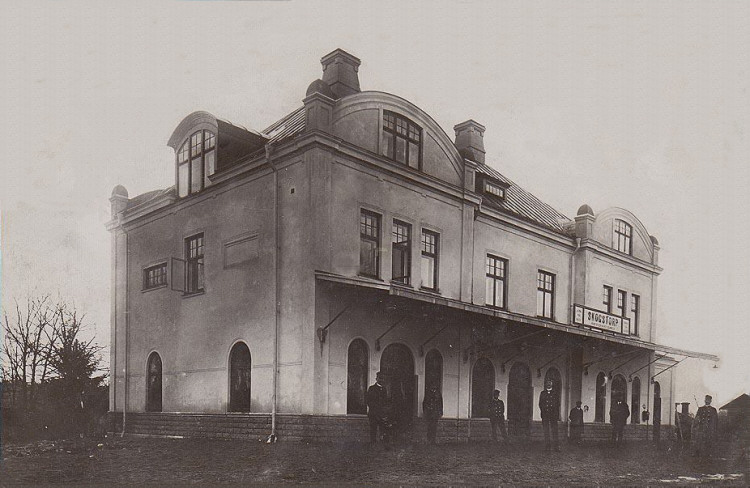 Eskilstuna, Skogstorp Järnvägsstation 1911