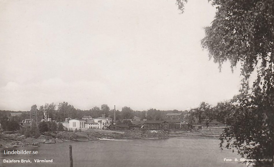 Karlstad, Dejefors Bruk, Värmland 1948