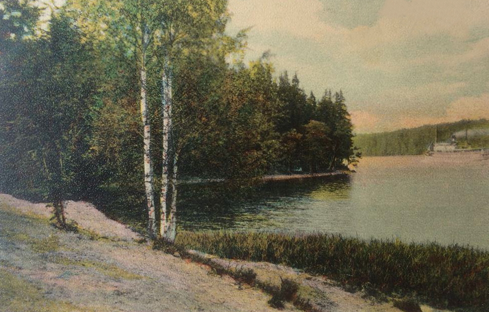 Södertälje; Parti från Björkudden 1907