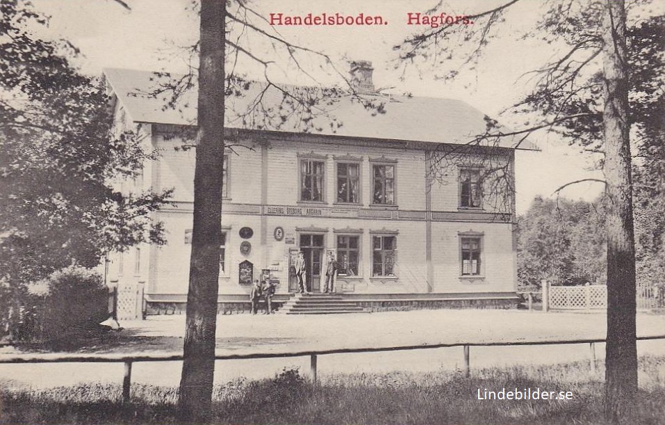 Handelsboden Hagfors 1911